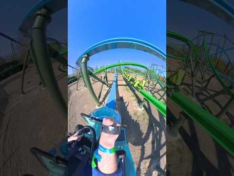 WORLD’S FIRST SINGLE RAIL COASTER that duels