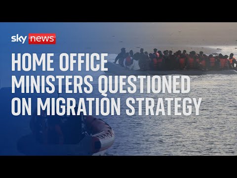 Watch live: Home Office ministers questioned on Rwanda, Channel crossings and migration strategy