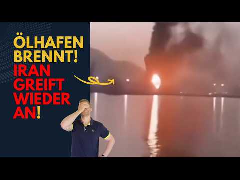 Ölhafen BRENNT! Iran greift wieder an! Geht der KRIEG weiter? Iran Lagebericht (34)