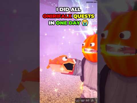 I Finished EVERY ONIRIFALX QUEST in ONE DAY!! ๐ #fisch #roblox #robloxshorts #gaming #robloxmemes