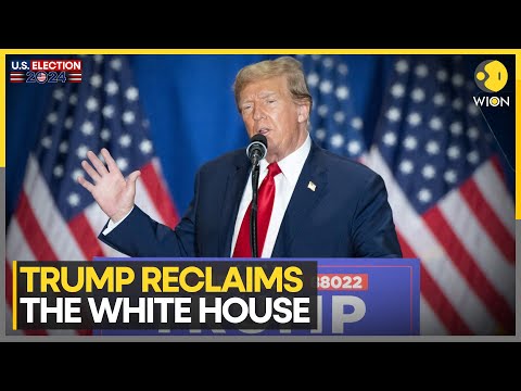 US Elections 2024: Donald Trump Wins Presidential Race Against Kamala Harris | WION News