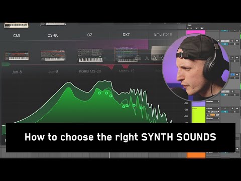 How To Chose The Right Synth Sounds