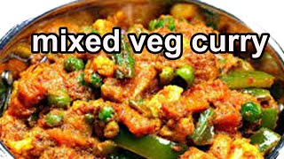 Mixed veg curry