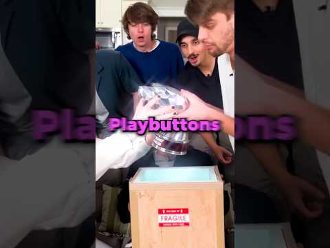 Die seltensten YouTube Play Buttons in der Geschichte..🏆