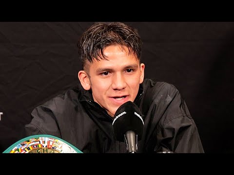 Bam Rodriguez FULL POST FIGHT PRESS CONFERENCE after KO of Pedro Guevara