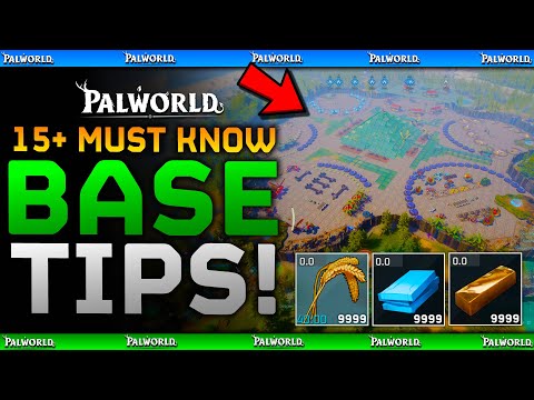 BEST BIG Base Tip & Tricks / 7 in 1 Base Tour Guide - Palworld Feybreak