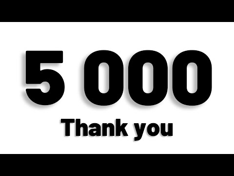 🥳 5 000 SUBS SPECIAL 🥳