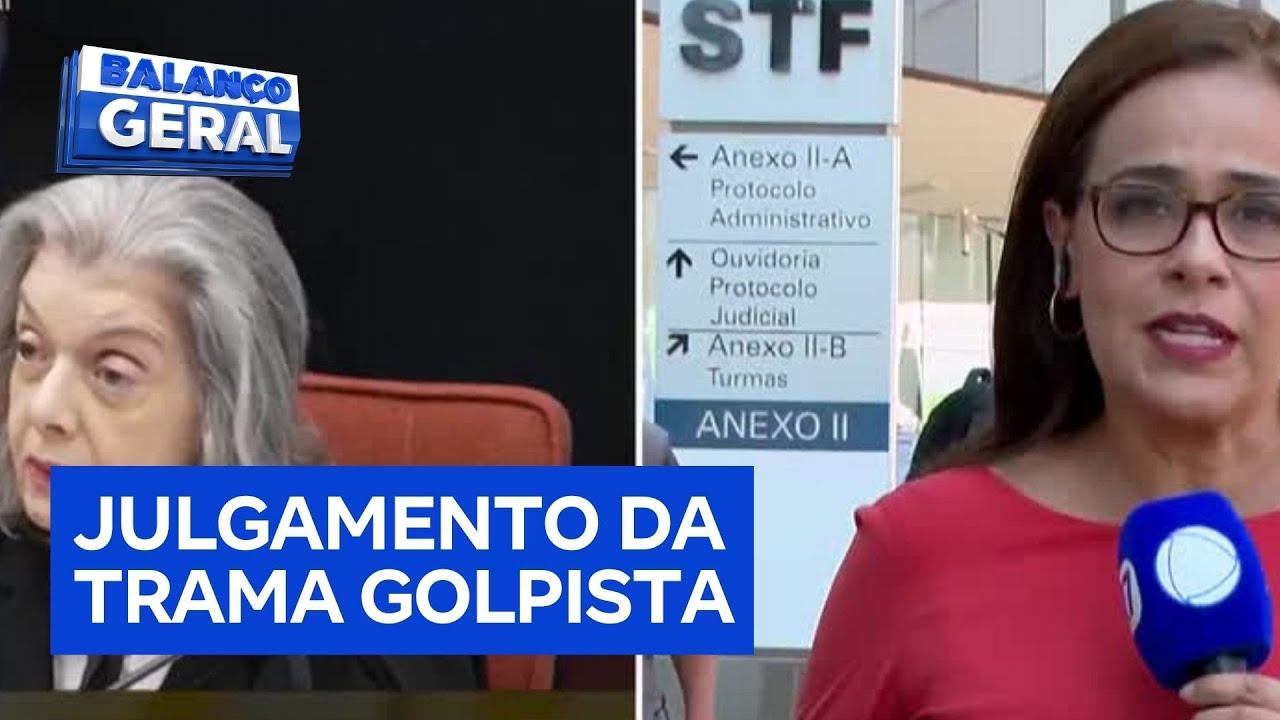 Cármen Lúcia e Zanin fecham placar do julgamento de Bolsonaro nesta quinta (11)