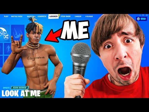 Trolling With XXXTentacion EMOTE Early! Fortnite)