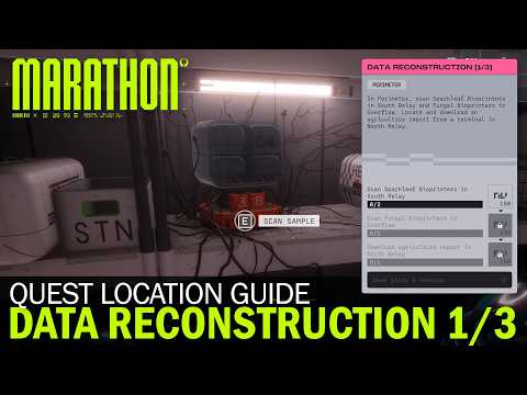 Marathon - Data Reconstruction 1/3 - Quest Location Guide
