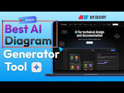 Eraser AI: Best AI Diagram Tool 🧠✨ | Generate Diagrams & Docs Instantly with AI!