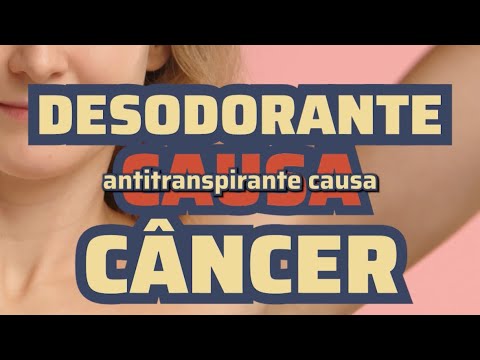 Desodorante causa câncer de mama?