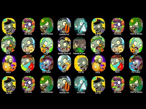 Play Plants vs Zombies :PvZ 3, PvZ :Gargantuar,PvZ China,PVZ Garden Warfare 2,PVZ Heroes.