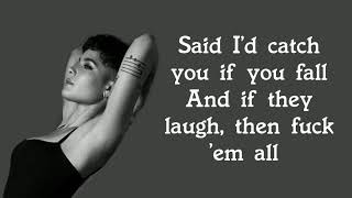 Without Me - Halsey (lyric)