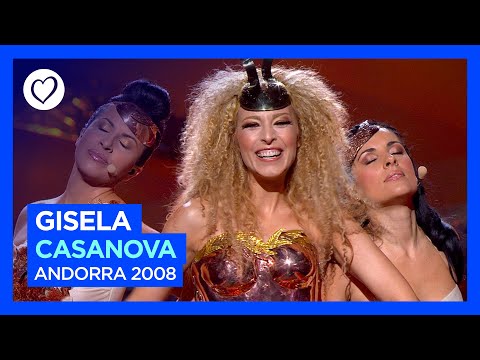 Gisela - Casanova (LIVE) | Andorra 🇦🇩 | First Semi-Final | Eurovision 2008
