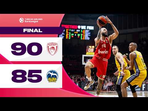 SENSATIONAL Home Court DEFENSE | Olyimpiacos - Alba Berlin | BASKETBALL HIGHLIGHTS R17 2024-25