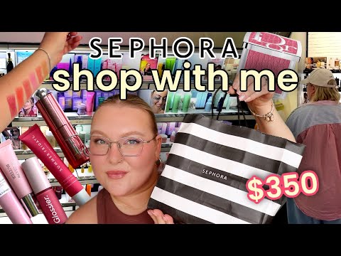Shop with me at Sephora + HAUL (swatching everything new!!)