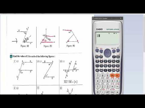 Parallelism -unit4 lesson3- Math prep 1- كتاب المعاصر ماث اولى اعدادى ترم اول حل