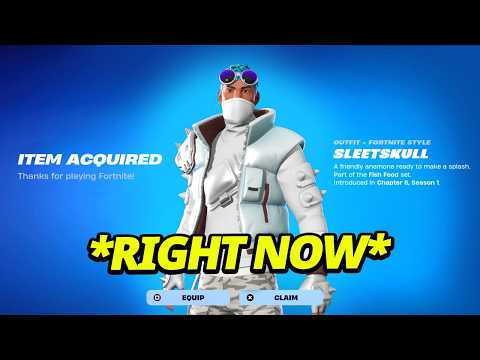 *NEW* how to get Sleetskull Skin Bundle in the Fortnite Item Shop Showcase