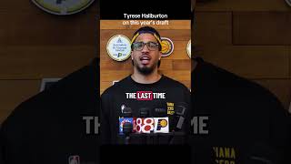 Tyrese Haliburton is ready for the NBA Draft lottery. 🍿 #pacers