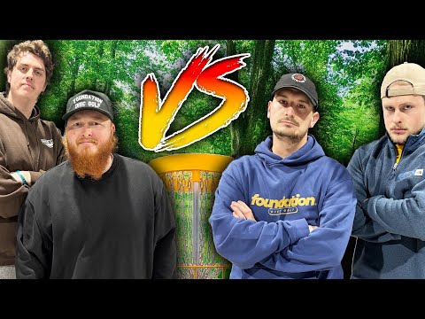 Can the Bogey Bros Beat the Editors if They Start at 7 Under?! | Disc Golf Challenge