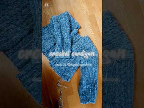 かぎ編みカーディガン　 #crochet #knitting #handmade #everydaynorwegia #crochetcardigan