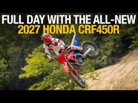 Testing the all-new 2027 Honda CRF450R | Review