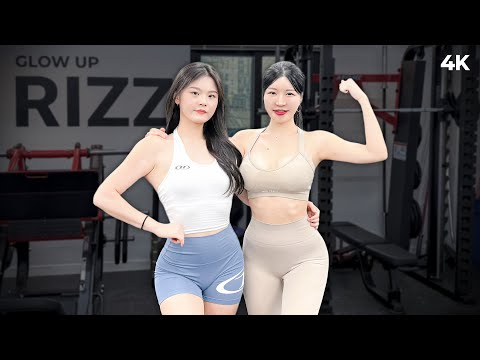 【등 루틴】 최연소 10살 차이나는 그녀들과