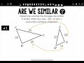 Proving Triangle Similarity