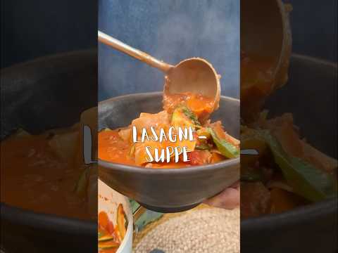 Lasagnesuppe - nem og hurtig suppe med alt det bedste fra en klassisk lasagne