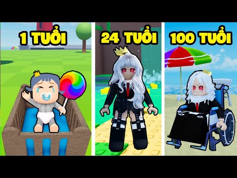 SAMMY PARKOUR TỪ 1 TUỔI ĐẾN 100 TUỔI TRONG ROBLOX