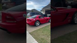2006 Dodge Viper #automobile #srt #red #chrome #dodgeviper #viper #sportscar #mopar #musclecar