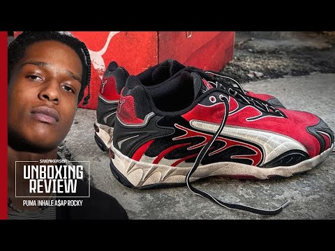 A$AP ROCKY E PUMA COMEÇAM A LANÇAR SEUS TÊNIS | UNBOXING+REVIEW PUMA Inhale Distressed x A$AP Rocky