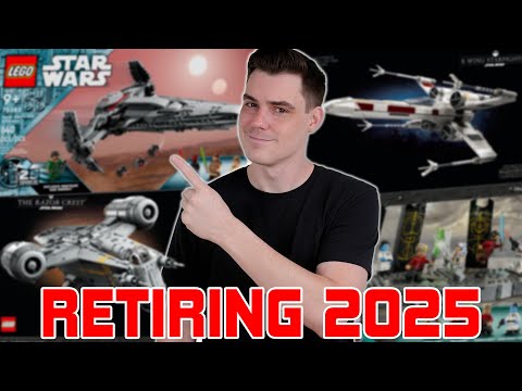 Every LEGO Star Wars Set RETIRING in 2025...