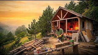 Building a Workshop in the Forest in 30 DAYS - From Empty Land to Finished