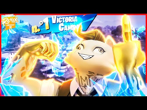 ¡LA MEJOR VICTORIA EN LA HISTORIA DE FORTNITE REMIX! 🤣🤣🔥 [ÉPICO]