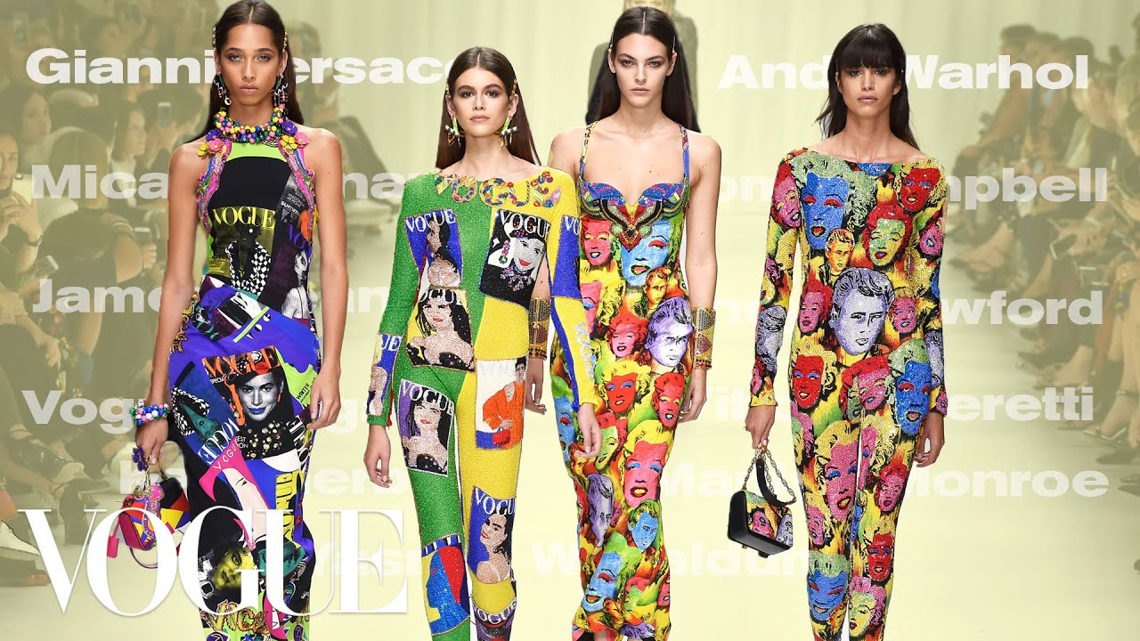 Why Versace-s Spring 2018 Tribute Collection Was the Best Show Ever
