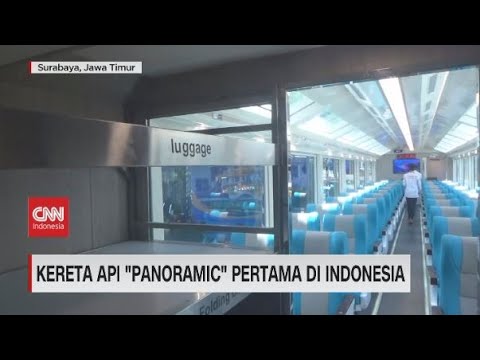 Kereta Api "Panoramic" Pertama di Indonesia
