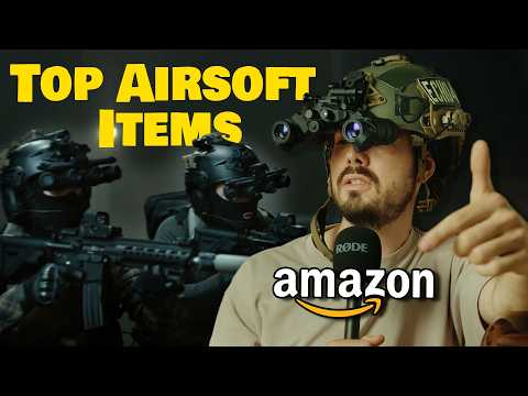 The BEST Airsoft Items from Amazon (The Contractor Gear)