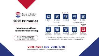 2025 Primaries - English