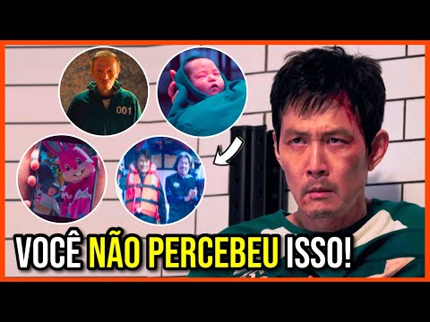 40 DETALHES QUE VOCÊ PERDEU EM ROUND 6 3ª TEMPORADA! - PASSADO DO FRONTMAN, BEBÊ DE CGI E GI HUN!