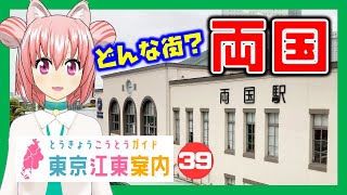 【どんな街？】東京江東案内 第39回 両国編【まゆつな空高 東京城東エリア紹介VTuber】