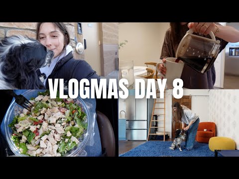 VLOGMAS DAY 8: trying local Lexington food/coffee & training with my potential diabetic alert dog!