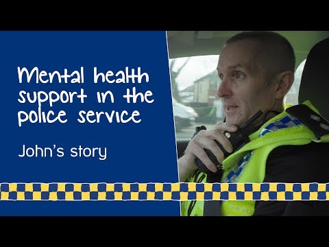 How support for mental health makes a difference in the police service - John’s story