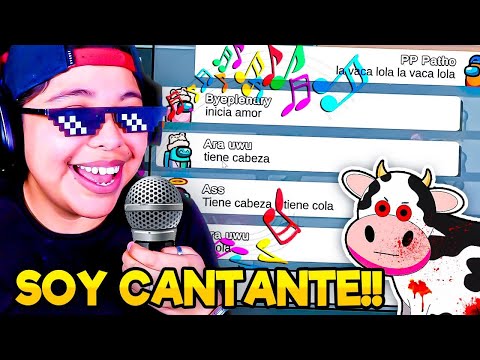 AMONG US PERO SOY CANTANTE en 2024 🎤😂 | Pathofail