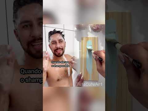 Quando o Fábio usa o shampoo da Ruiva #humor #meme #comedia #relacionamento #casal