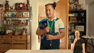 NZSL In a disaster, will you be ready? Have a prep talk (45 seconds)