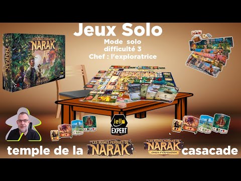 Les ruines perdues de Narak +chefs+expédition - Temple de la cascade | Iello Expert | jeu de société