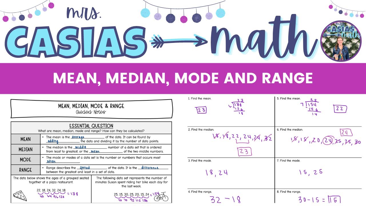Exploring Measures of Central Tendency: Mean, Median, Mode, and Range