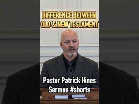 Difference Between Old & New Testament | Pastor Patrick Hines Sermon #shorts #christianshorts #Jesus